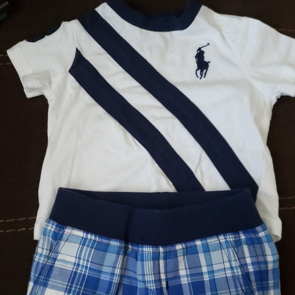 Ralph Lauren infant short set